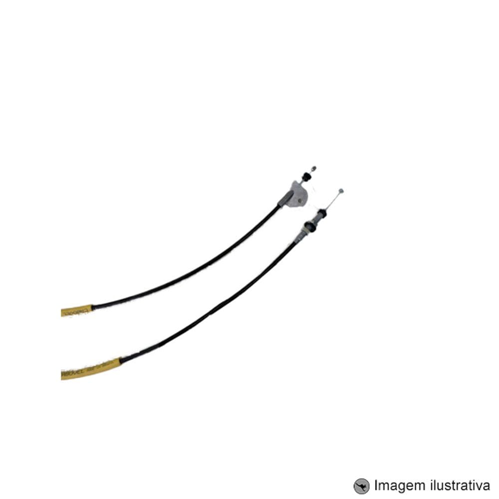 Cabo do Acelerador Chevette 1.4 / 1.6 Carburador Duplo 81 ... 87 700mm