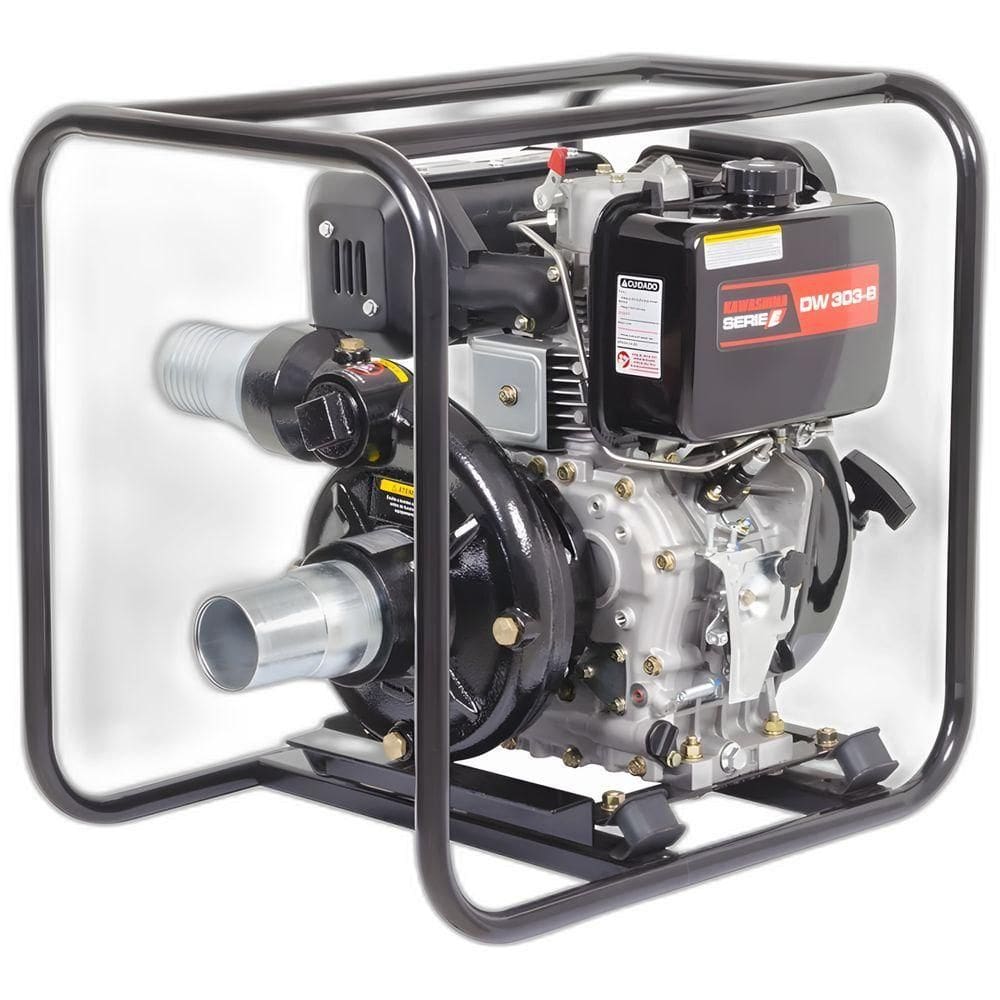 Motobomba Diesel 3``x3`` 10hp Dw303b Centrifuga Kawashima