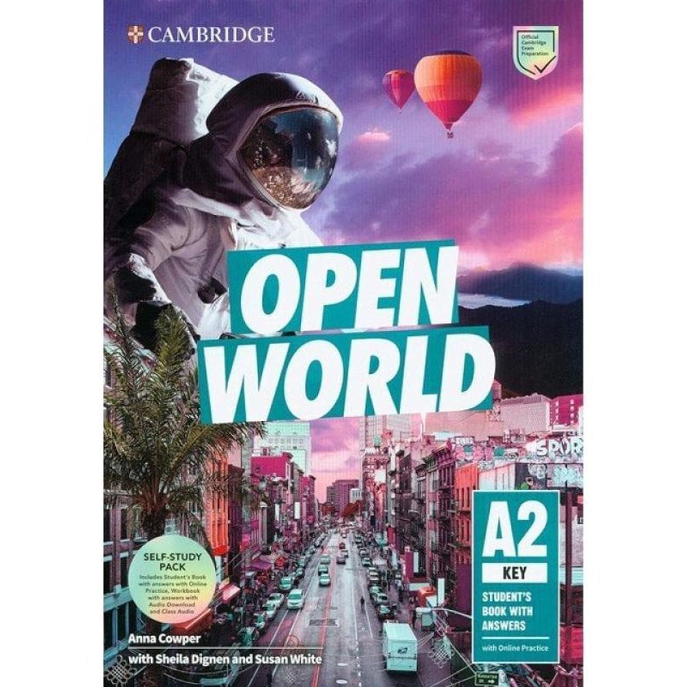 Open World A2 - Key Self Student`S Book  With Answers With Online Practice