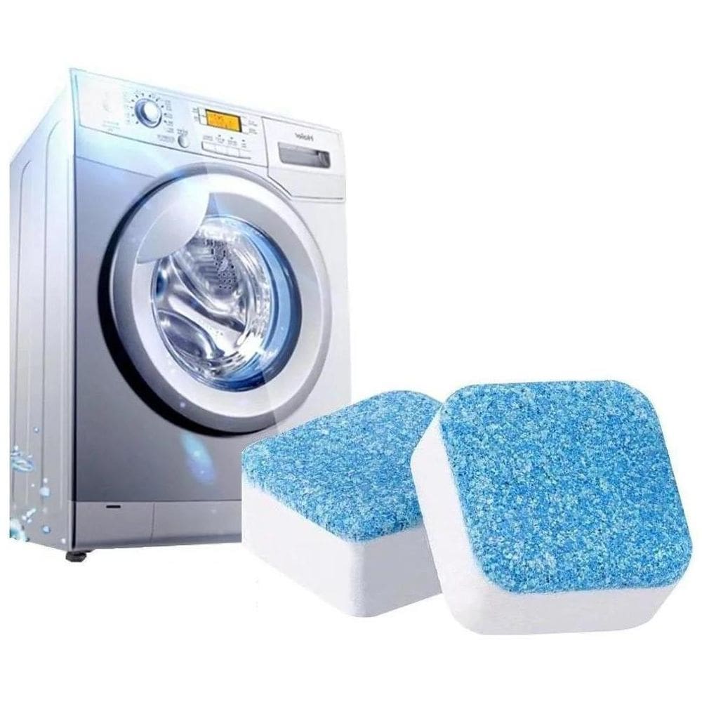 Kit 6 Pastilhas Limpeza Máquina Lavar Roupas