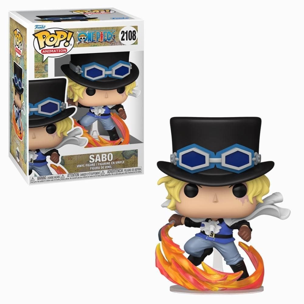 Boneco Funko Pop One Piece Egghead - Sabo