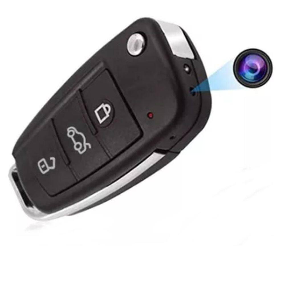 Câmera Chave Filmadora Full Hd Com Gravação De Áudio