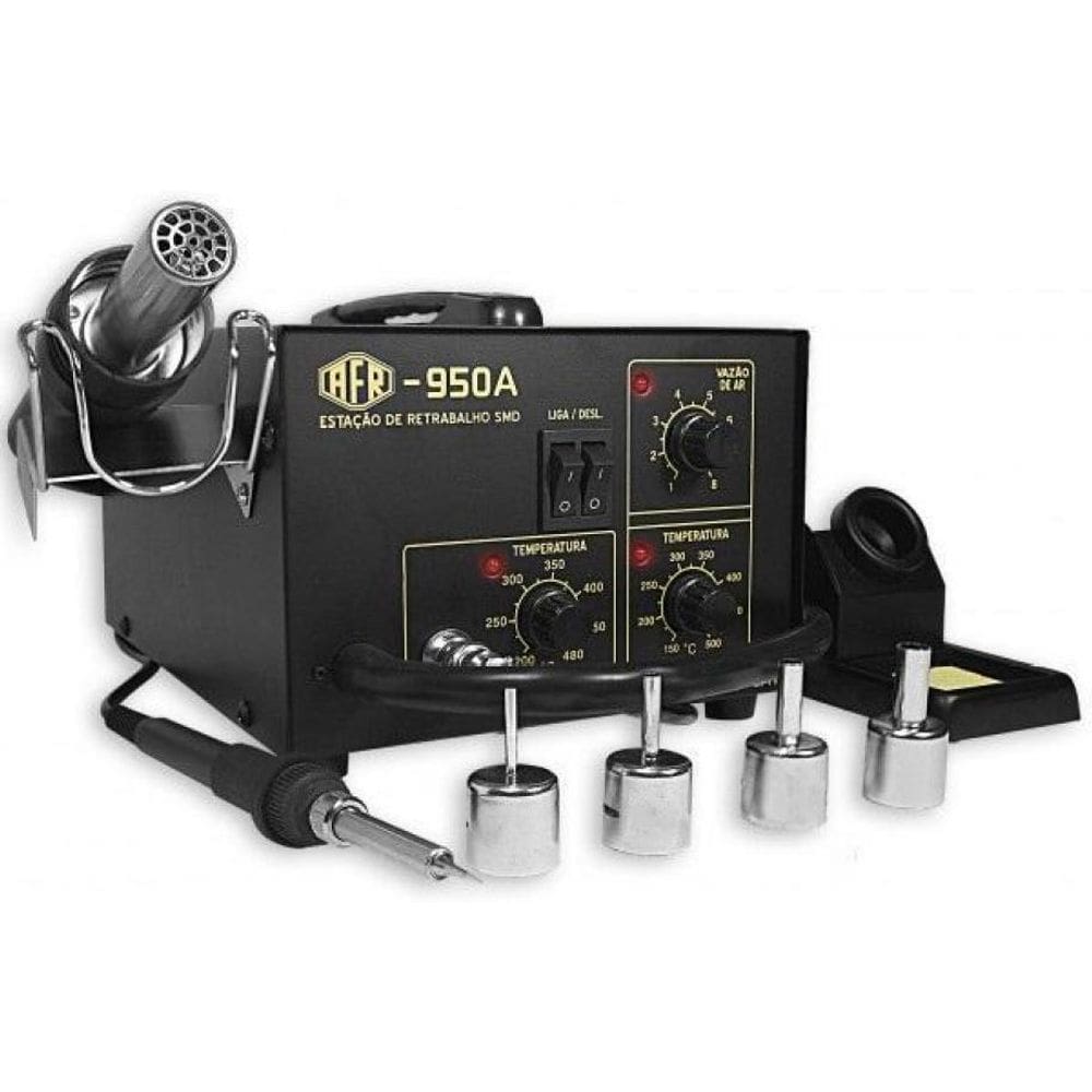 Afr Max 950A - Estacao De Retrabalho/Solda Dupla 220 Volts