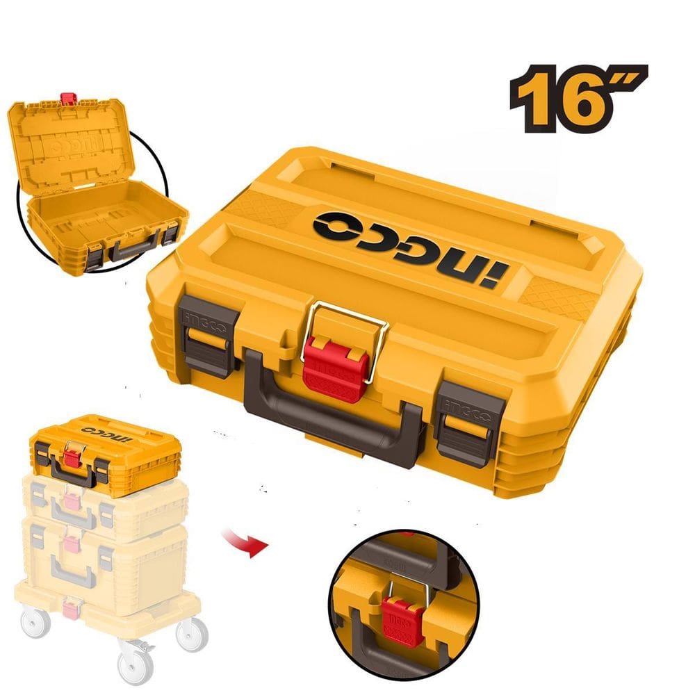 Caixa De Ferramenta Empilhável Ingco 41X32Cm Pbxs101