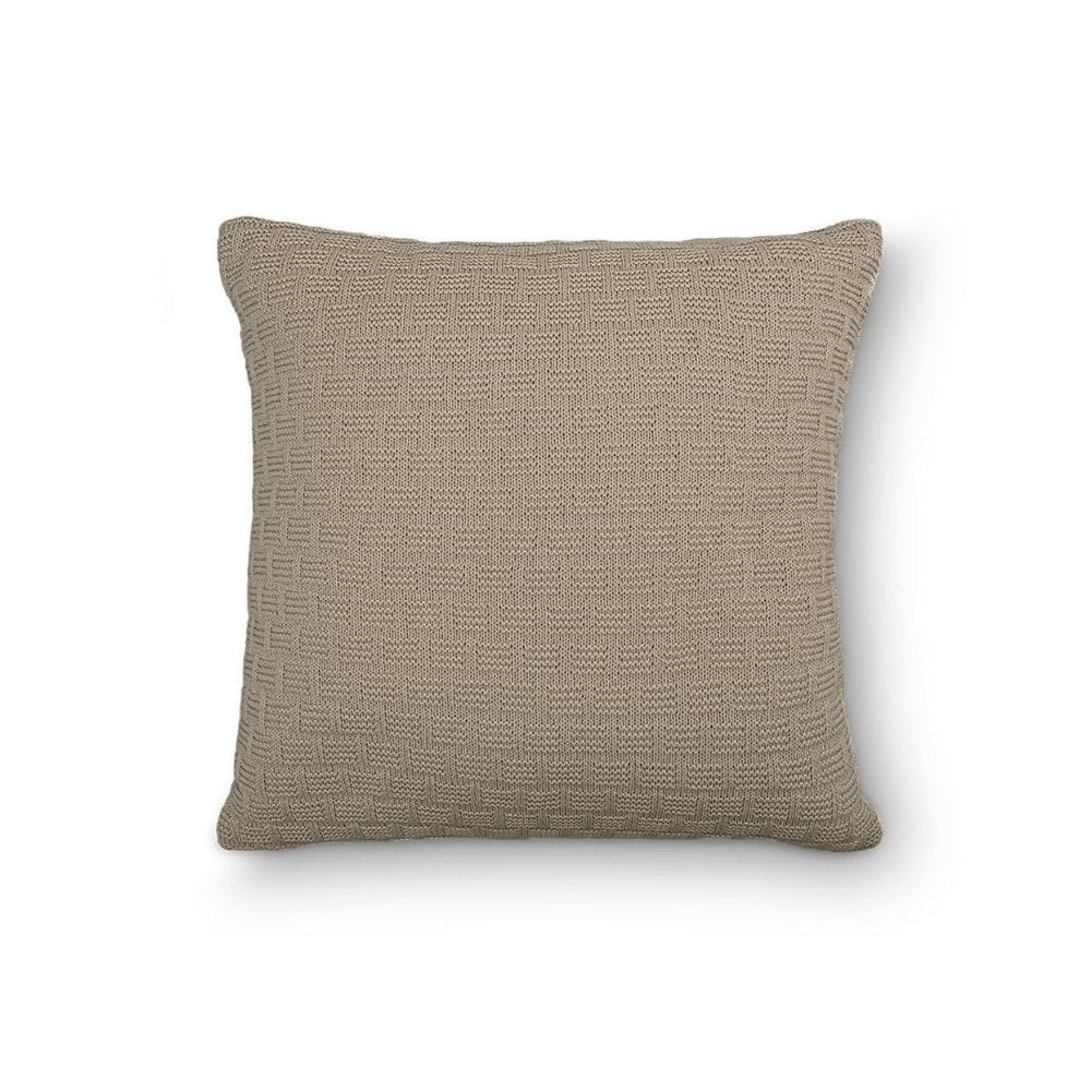 Capa de Almofada Decorativa Golden, Tricot, 100% Algodão, 45x45cm