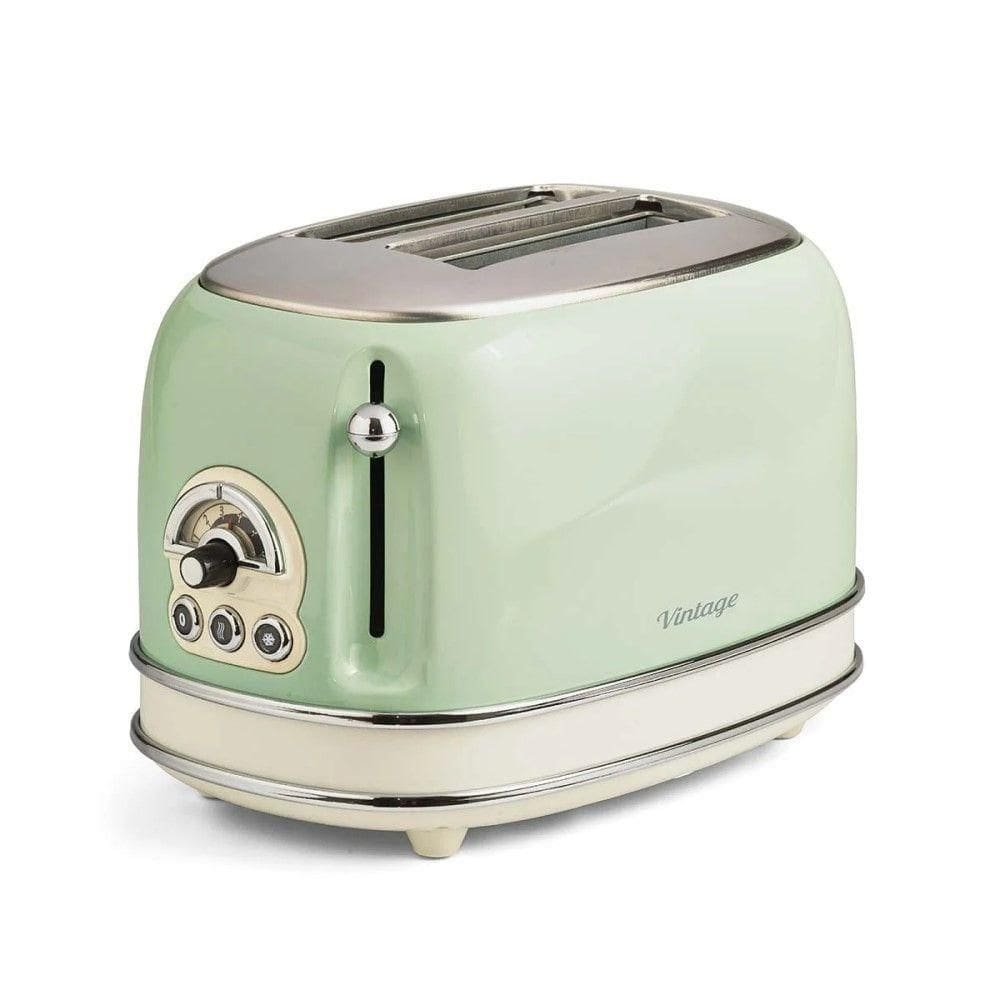 Torradeira Elétrica Ariete Vintage Verde 6 Níveis 750W Linha Retrô Modelo 155 220V