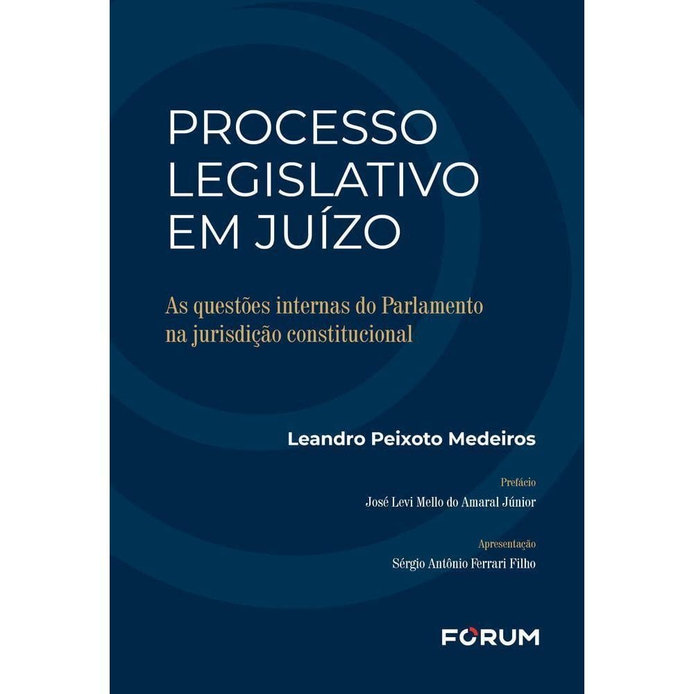 Processo Legislativo Em Juízo