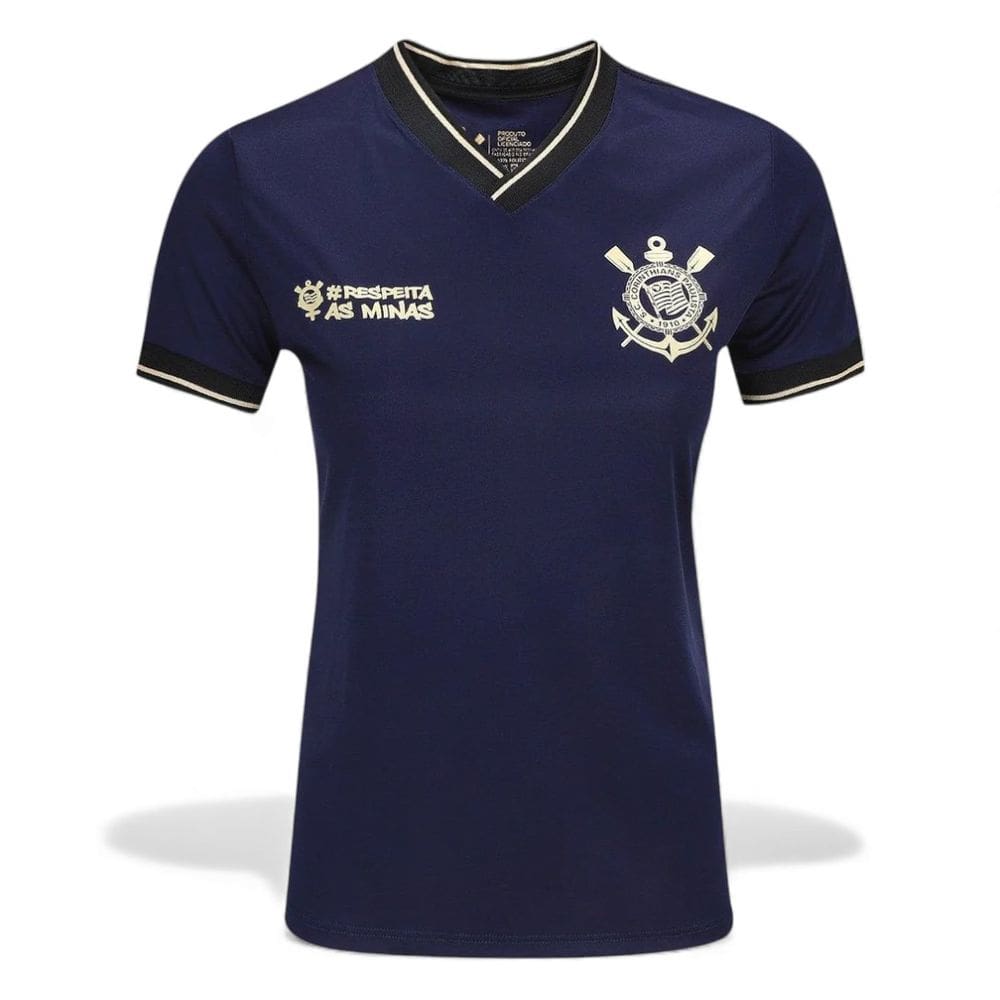 Camisa Corinthians Coimbra Feminina - Roxo