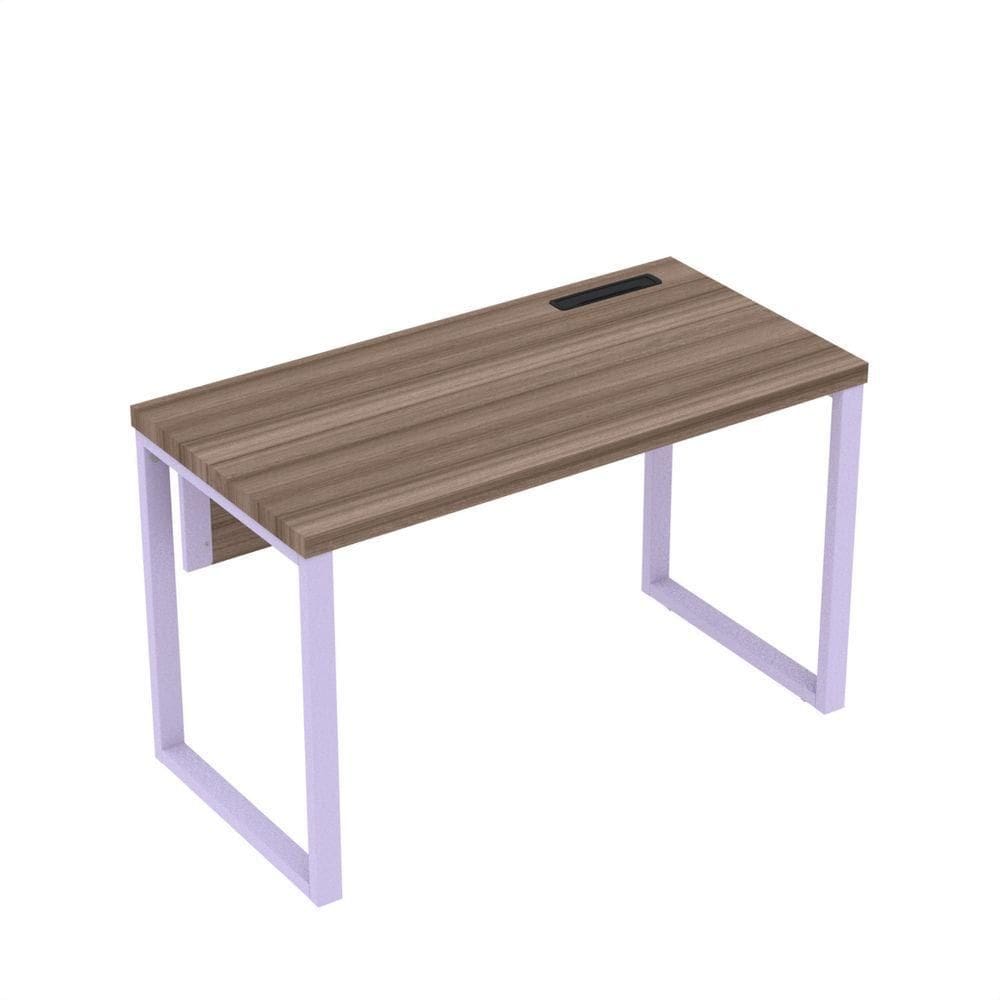 Mesa Plataforma Unica 120x60 Pe40 Walnut-lilas
