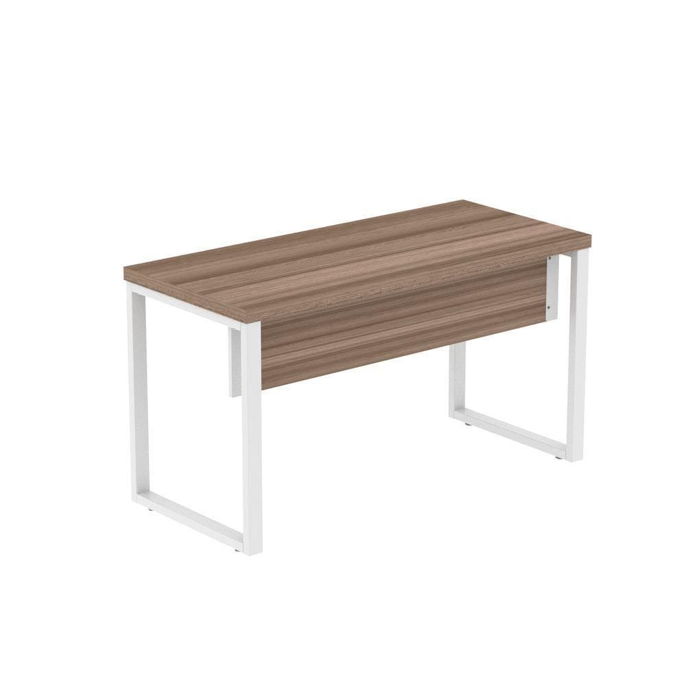 Mesa Escritório 1700x700x750 M170-70pe40tub Walnut-branco