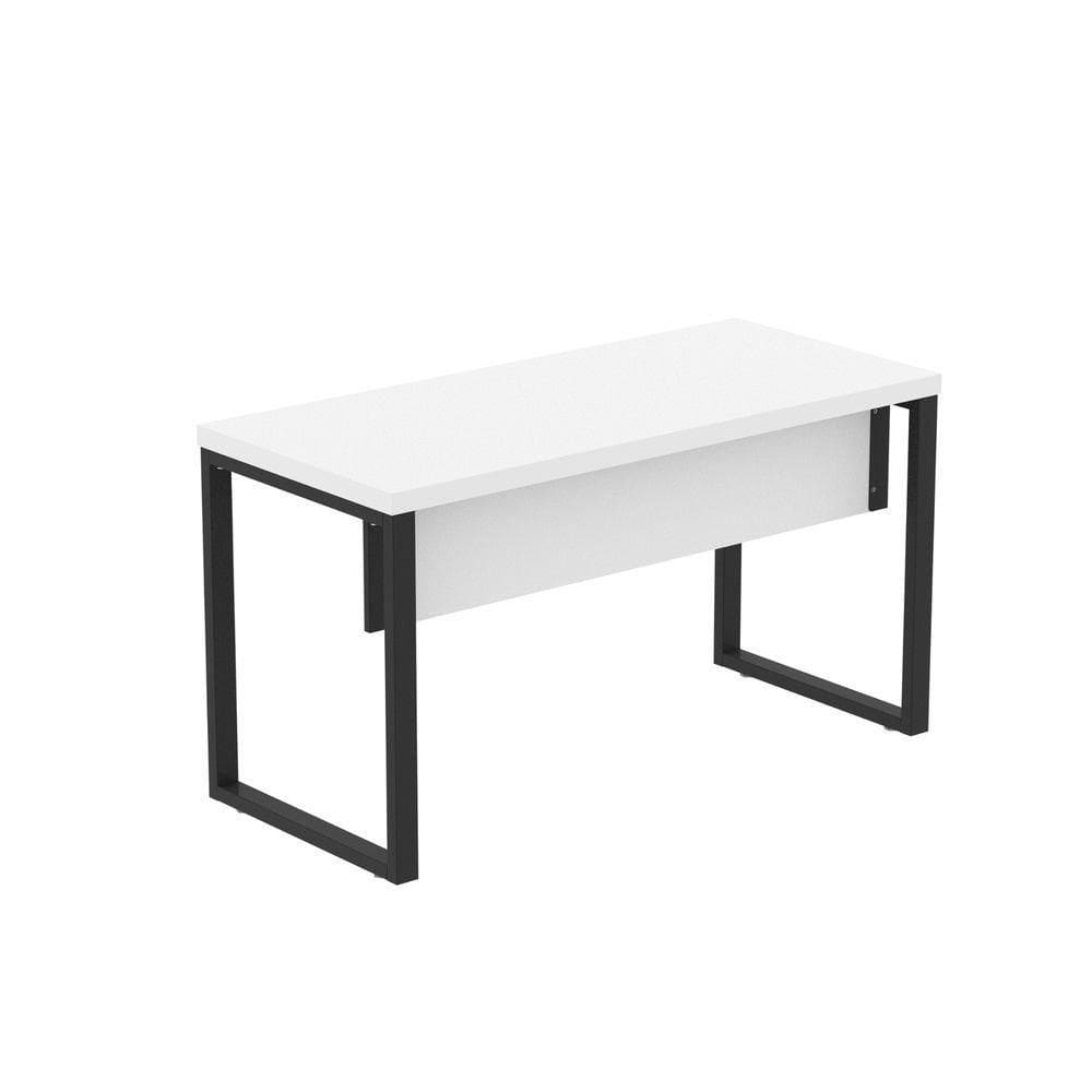 Mesa Escritório 1700x700x750 M170-70pe40tub Branco-preto