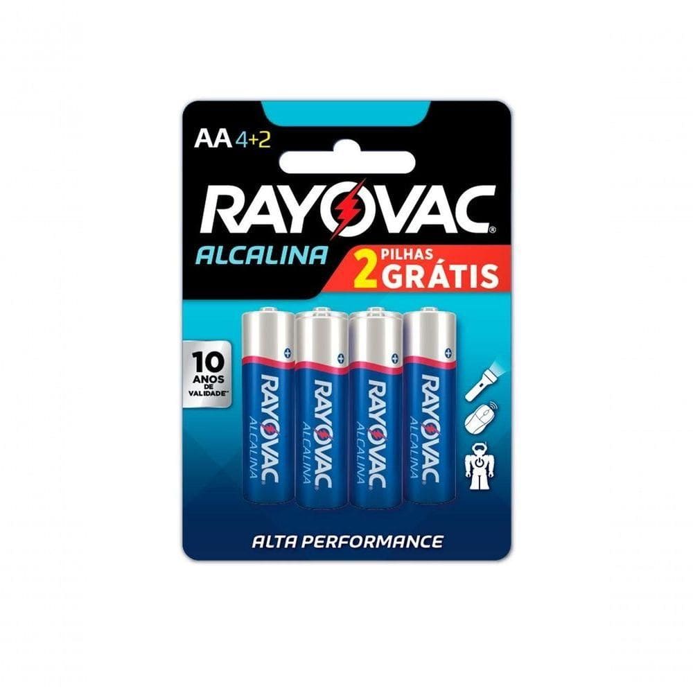 Pilha Alcalina Aa C/6 L6p4