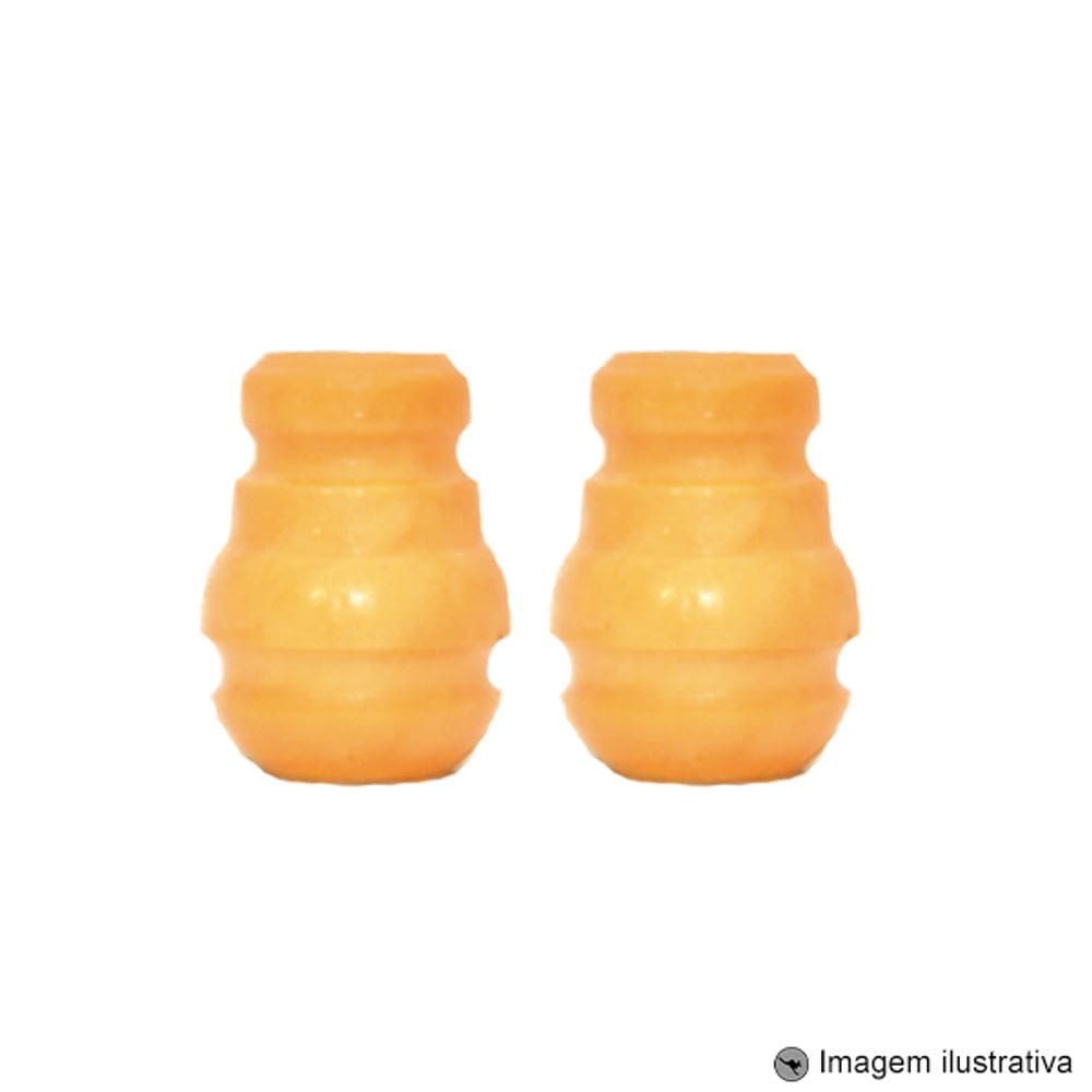 par de batentes do amortecedor traseiro