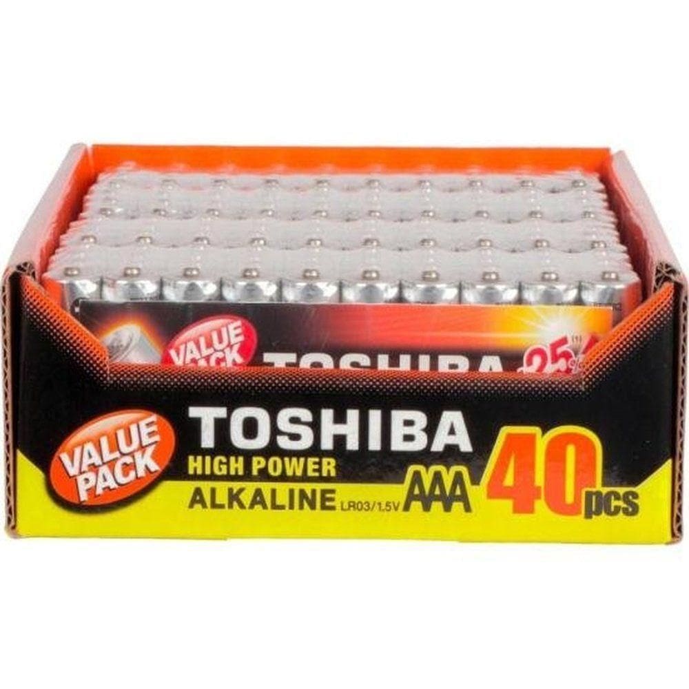 Pilha Alcalina Aaa Toshiba C/40