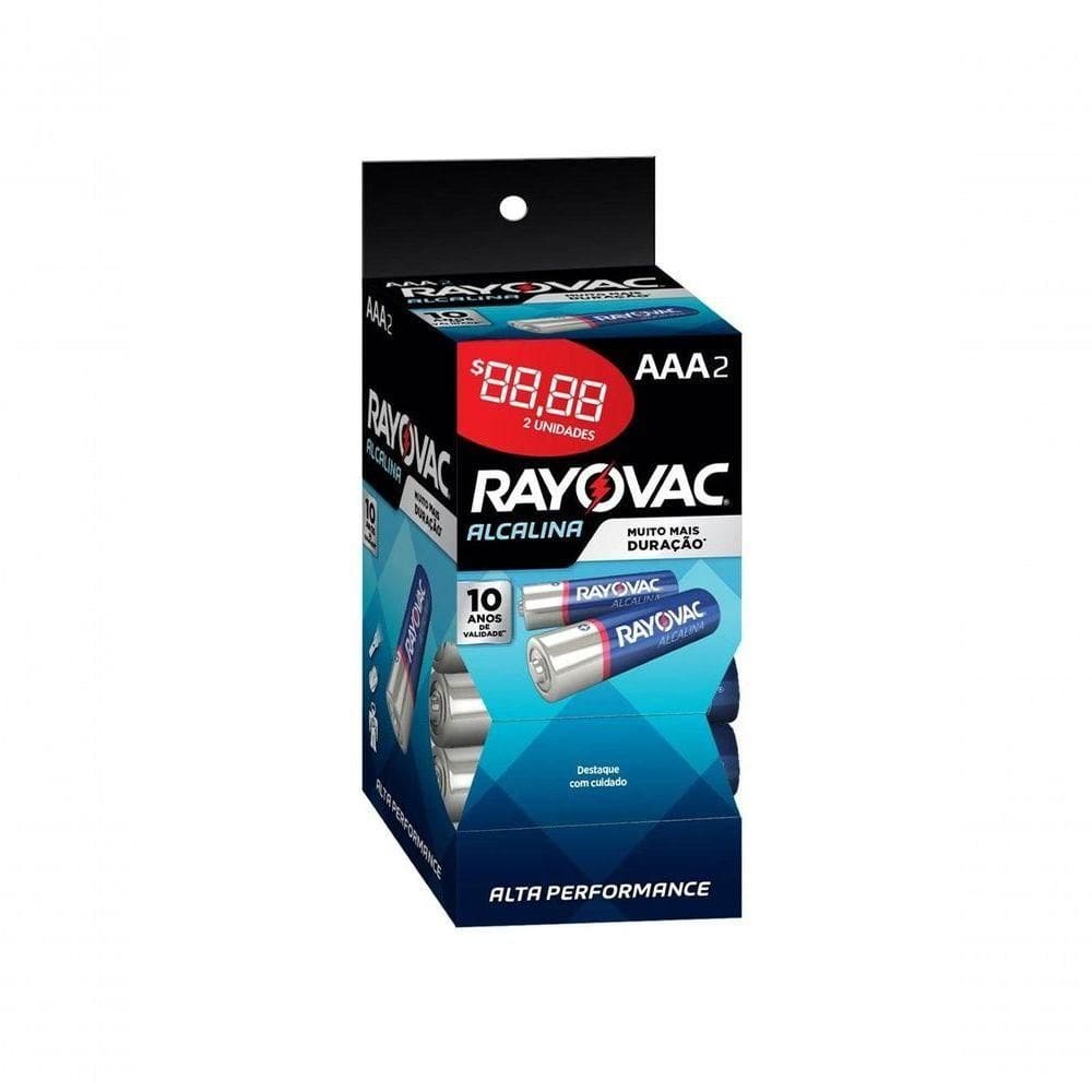 Pilha Alcalina Aaa Tubo C/32