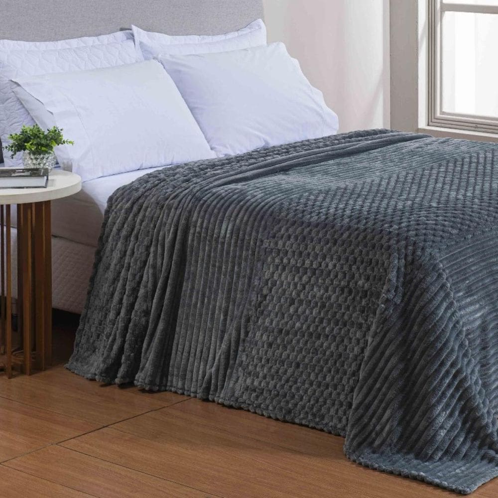 Cobertor Grosso King Dunna Antialégico Quentinho De Verdade