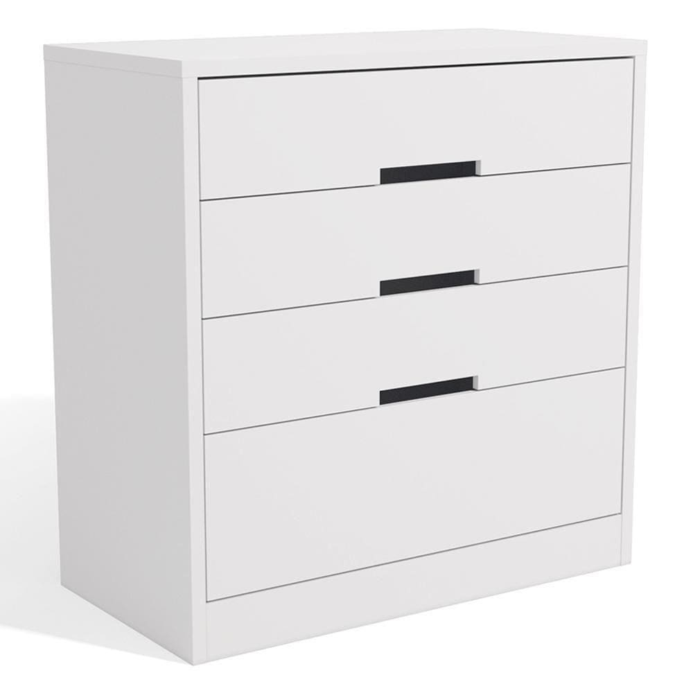 Comoda 4 Gavetas 91 Cm S824 Kappesberg Branco