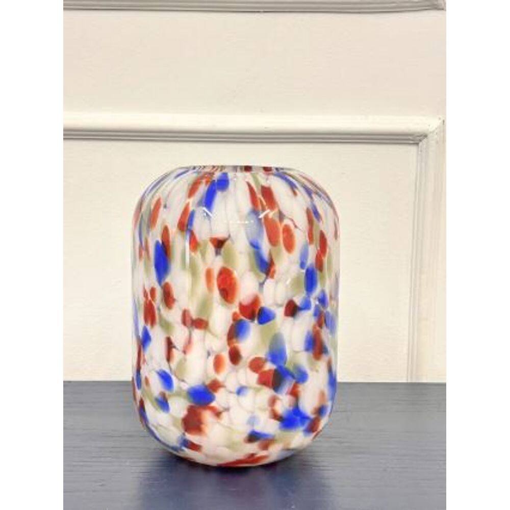 Vaso Decorativo Vidro Colorido - 22cm