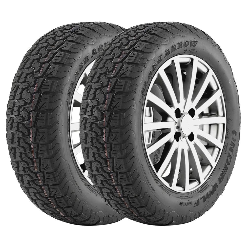 KIT 2 Pneus Black Arrow Under Wolf AT02 175/80 R14 AT Aro 14 88T