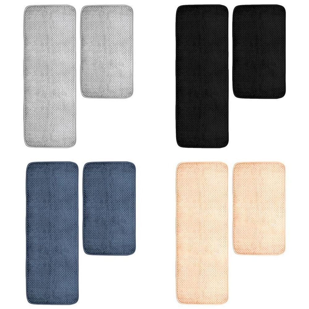 Jogo Tapete E Passadeira Microfibra Confort 2 Peças Rio Home