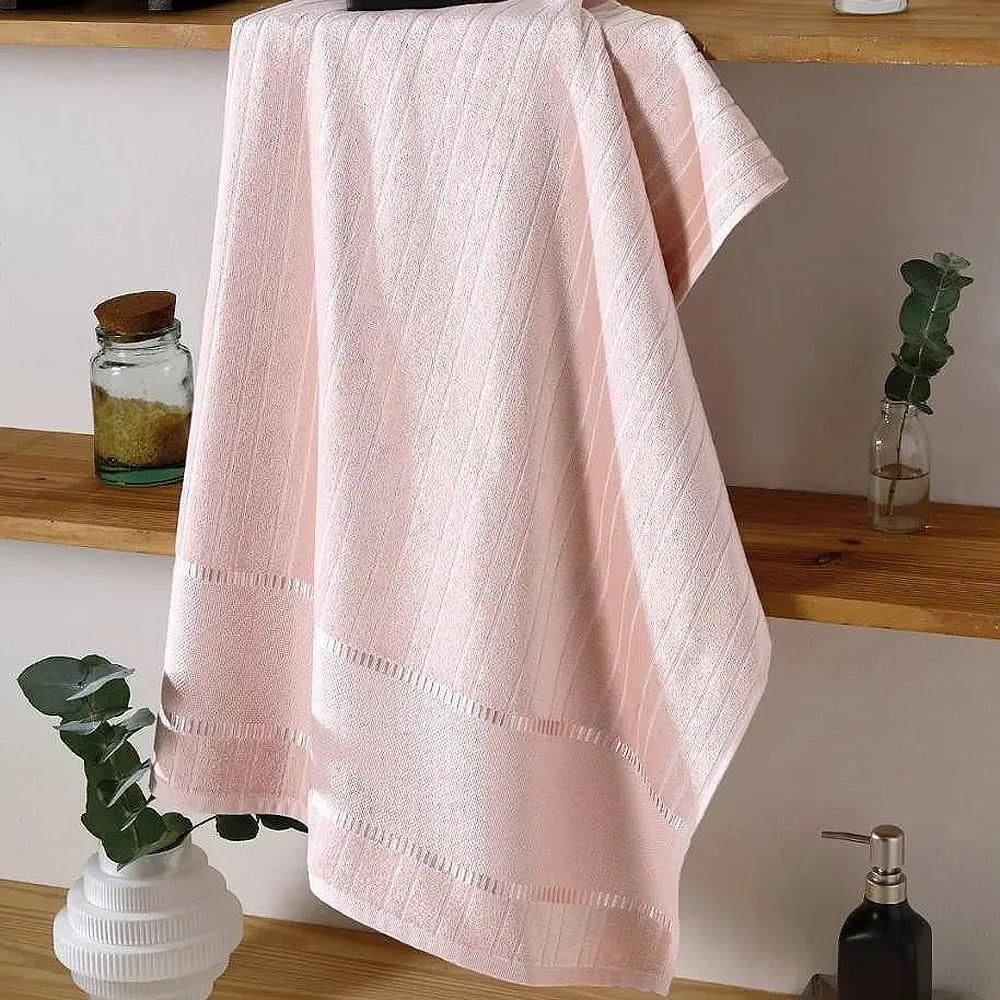 Toalha De Banho Para Bordar Bella - Dohler Rosa 9933