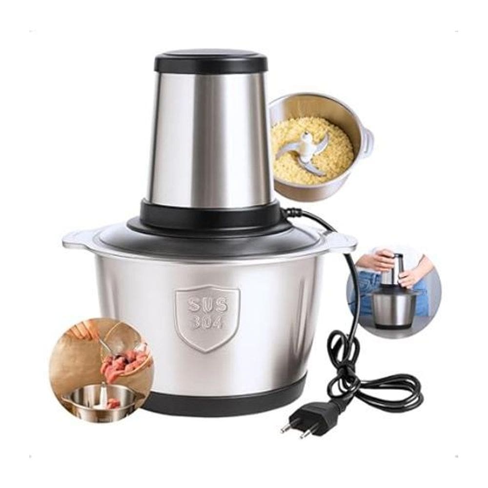 Moedor De Carne Elétrico 3L Sk101 Inox - 110V