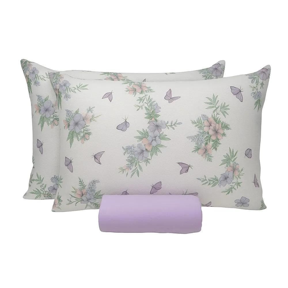 Jogo De Cama Queen 3 Peças Doce Vida - Portallar La Paz