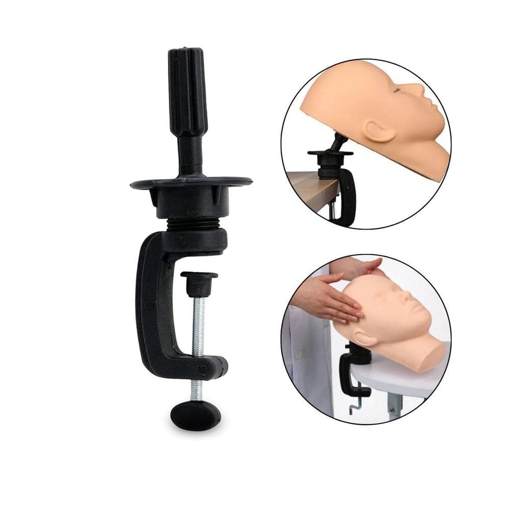 Suporte Apoio De Mesa Para Cabeça Manequim Treino Make Cílio