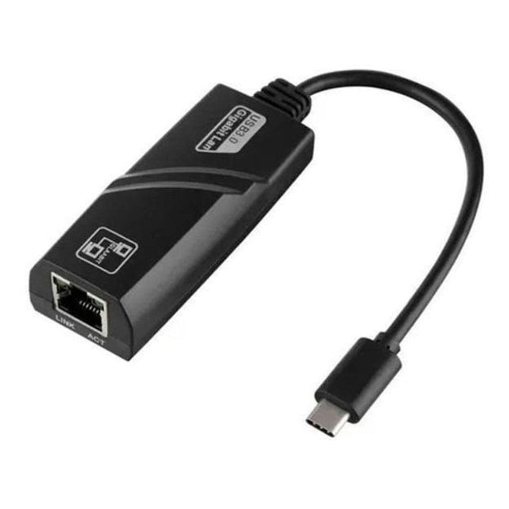 Adaptador Conversor Usb Type-C 3.0 Rj45 F 10/100/1000