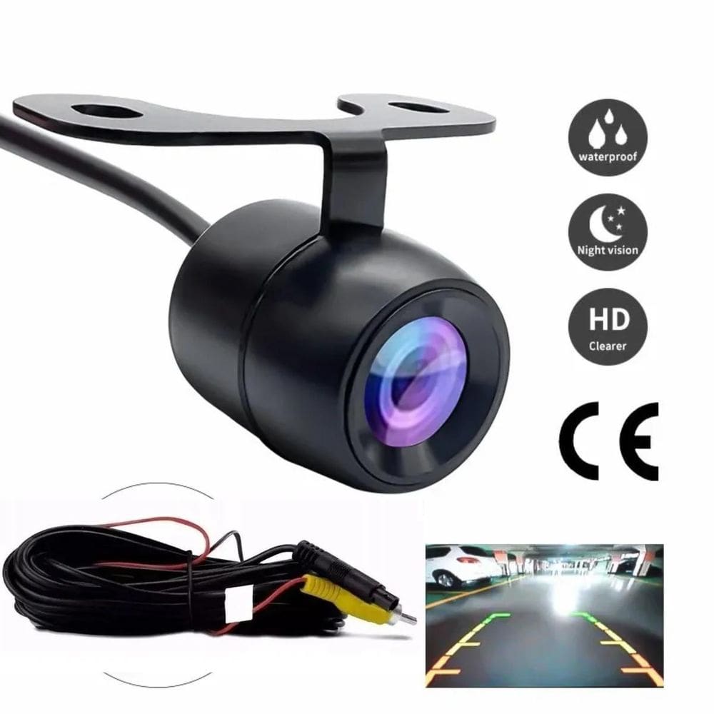 Câmera De Ré Automotiva Com Proteção Contra Água E Poeira