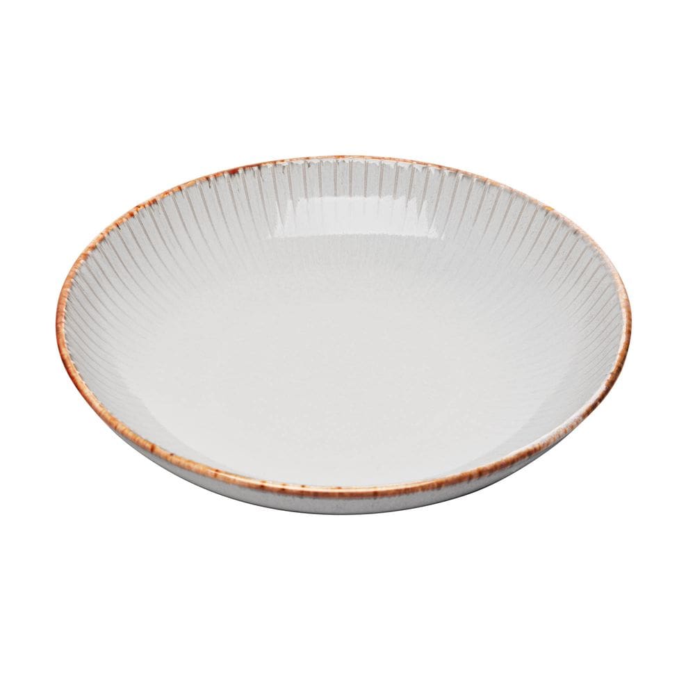 Prato para Massa de Cerâmica Linear Cinza 23cm - Lyor