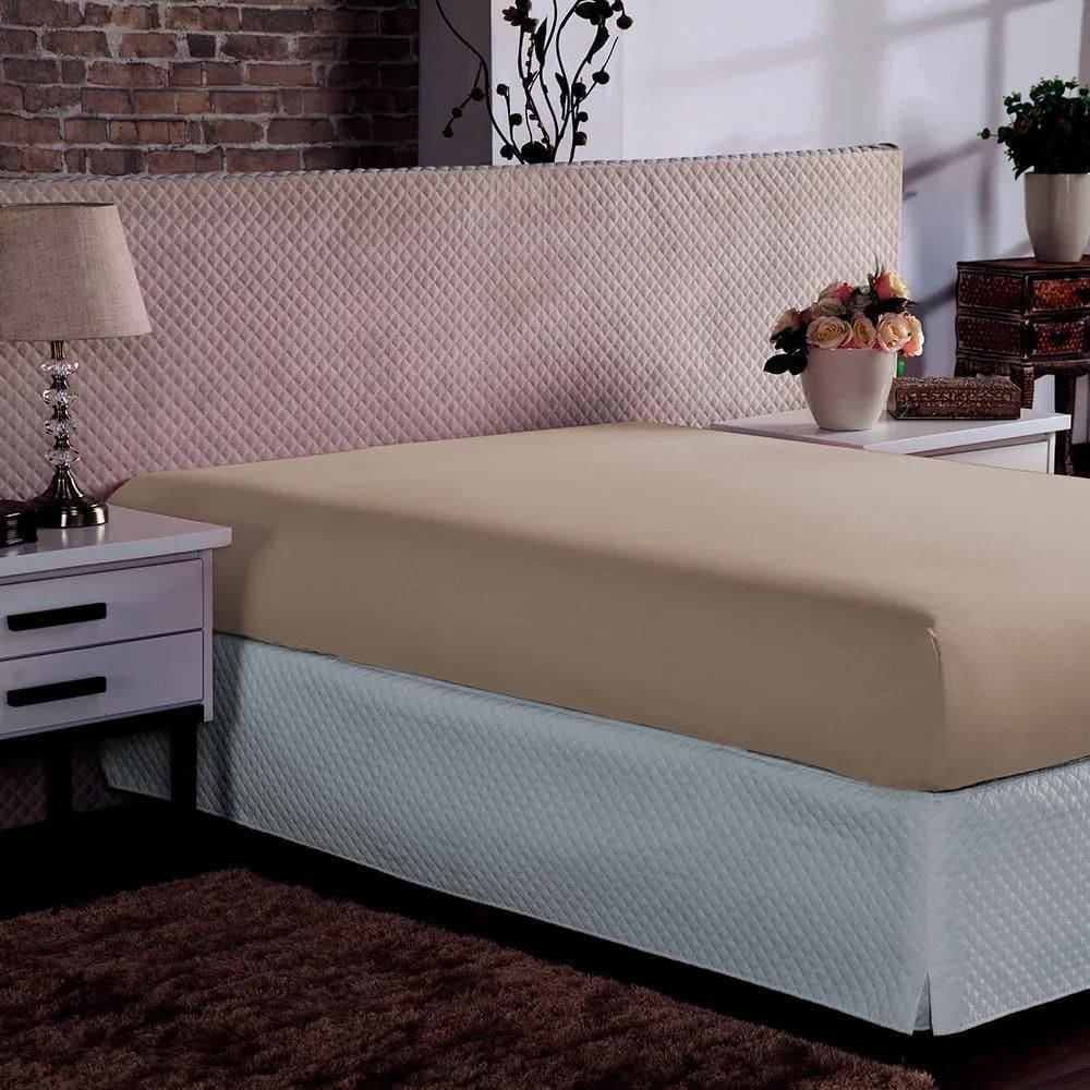 Colcha Queen Vintage Memories - Jolitex Bege Wool