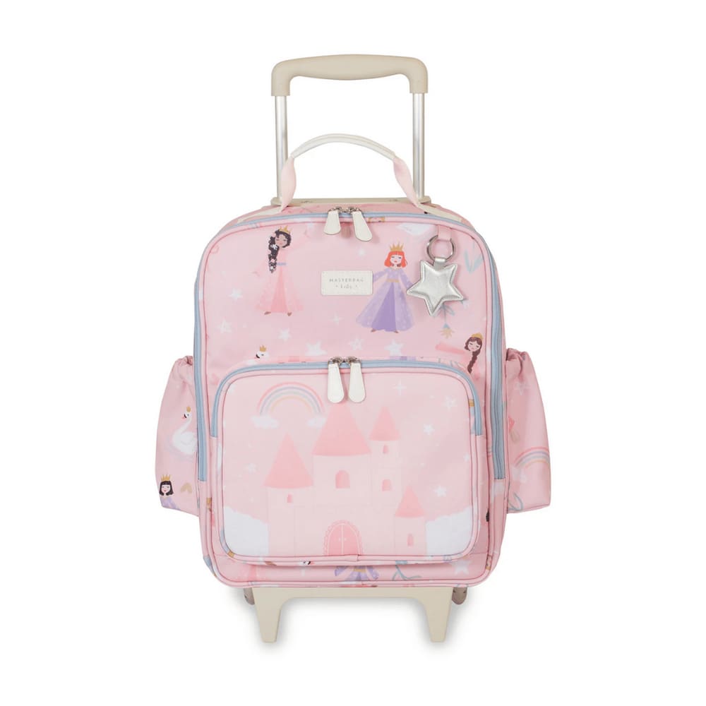 Mochila de Rodinhas Kids Princesas Rosa - Masterbag