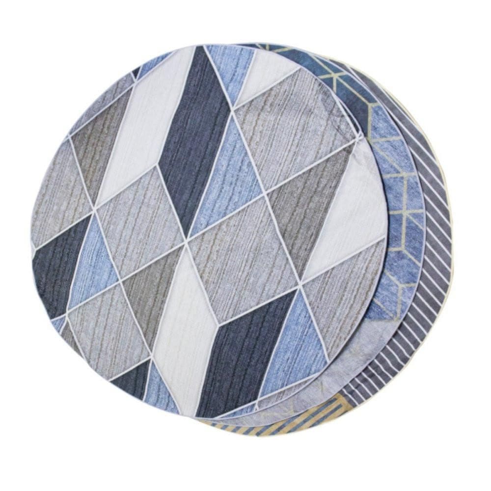 Tapete Redondo Premium Estampa - 160Cm