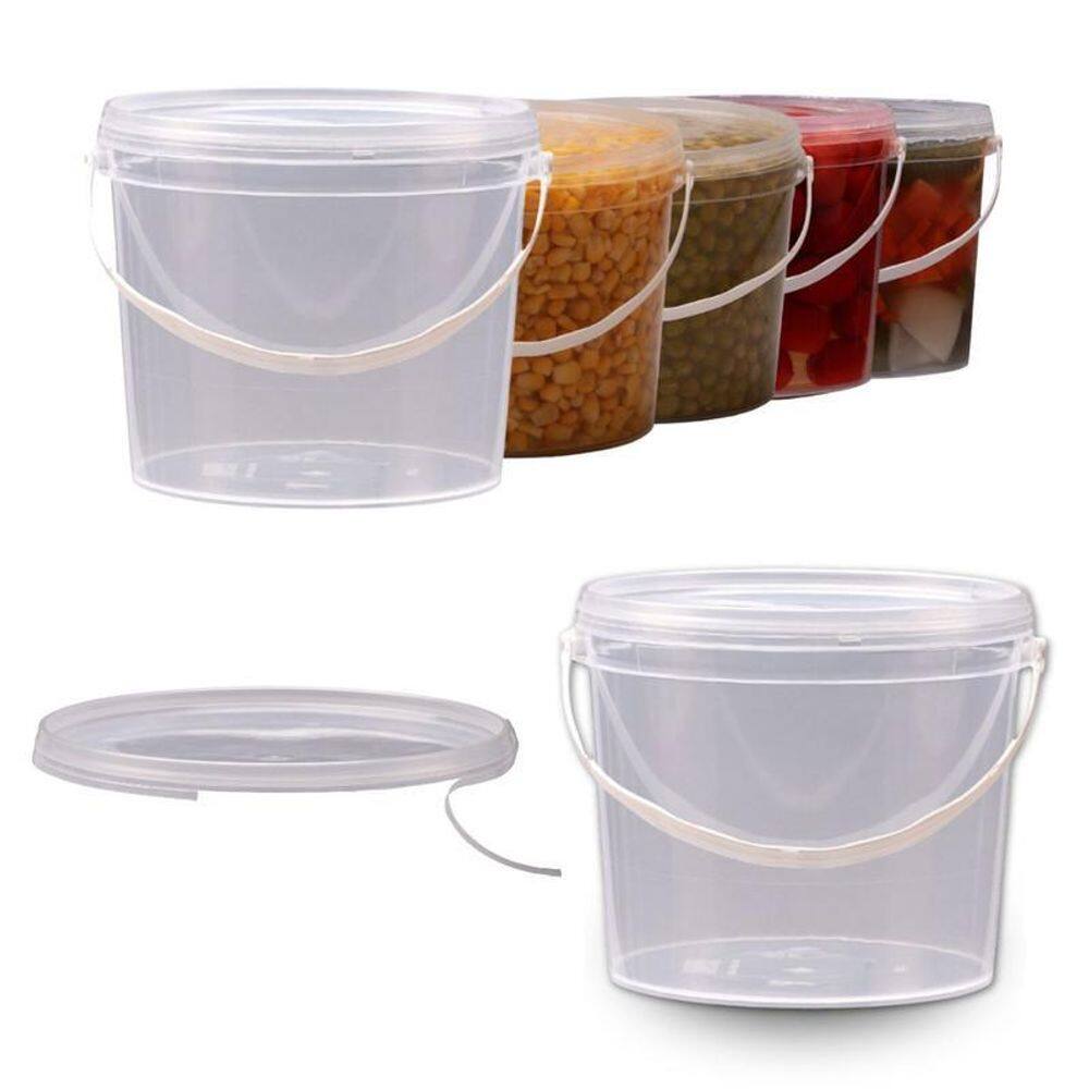 Balde Para Pizzaria Temperos 1.8L 5 Pçs