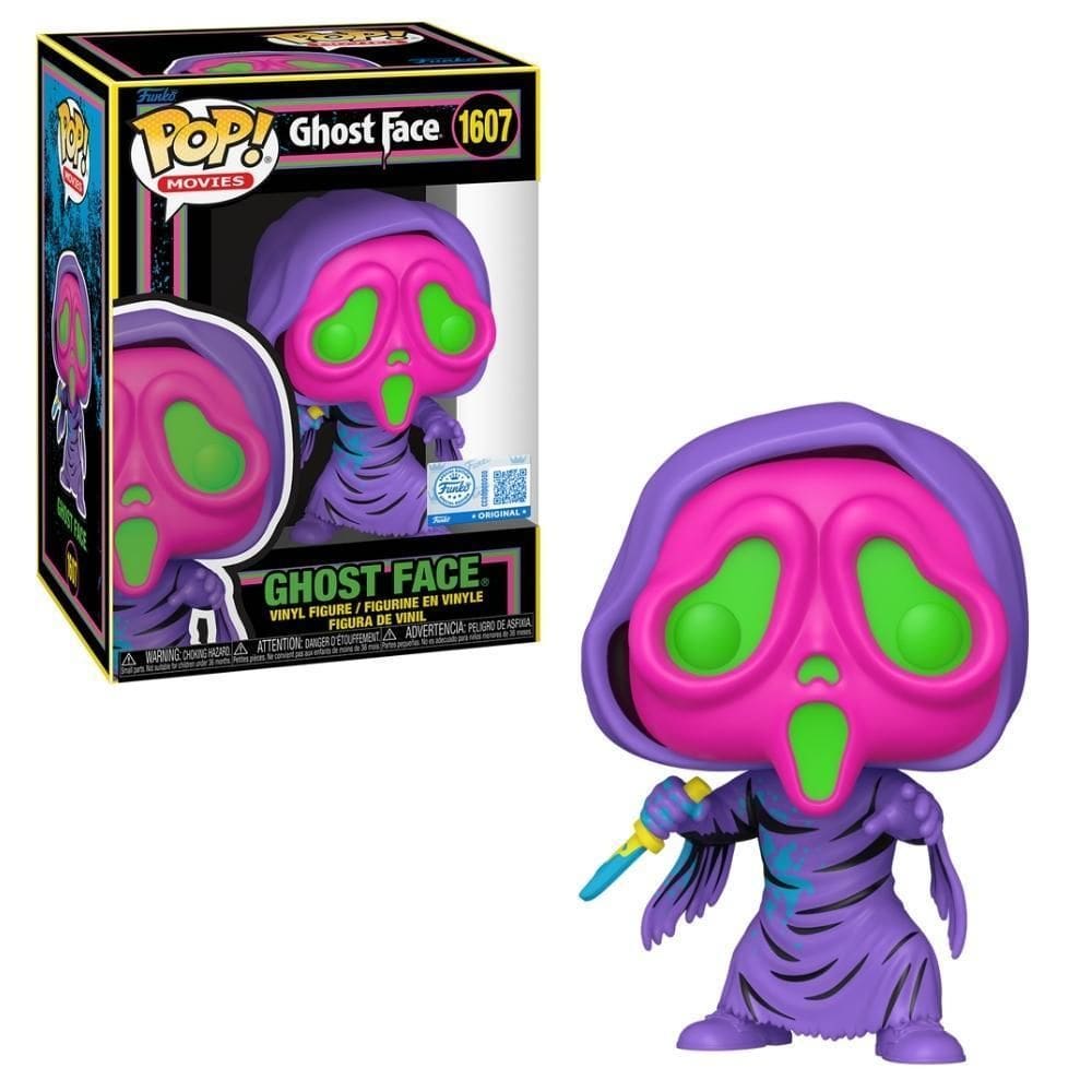 Boneco Funko Pop Ghostface - Ghostace Neon