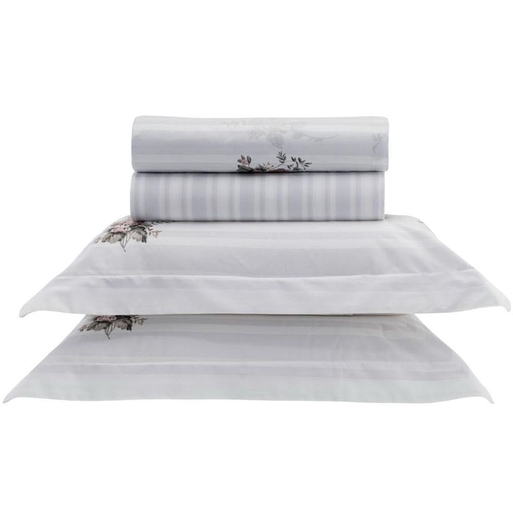 Jogo De Cama Casal Vida Bela 200 Fios Verene Kacyumara