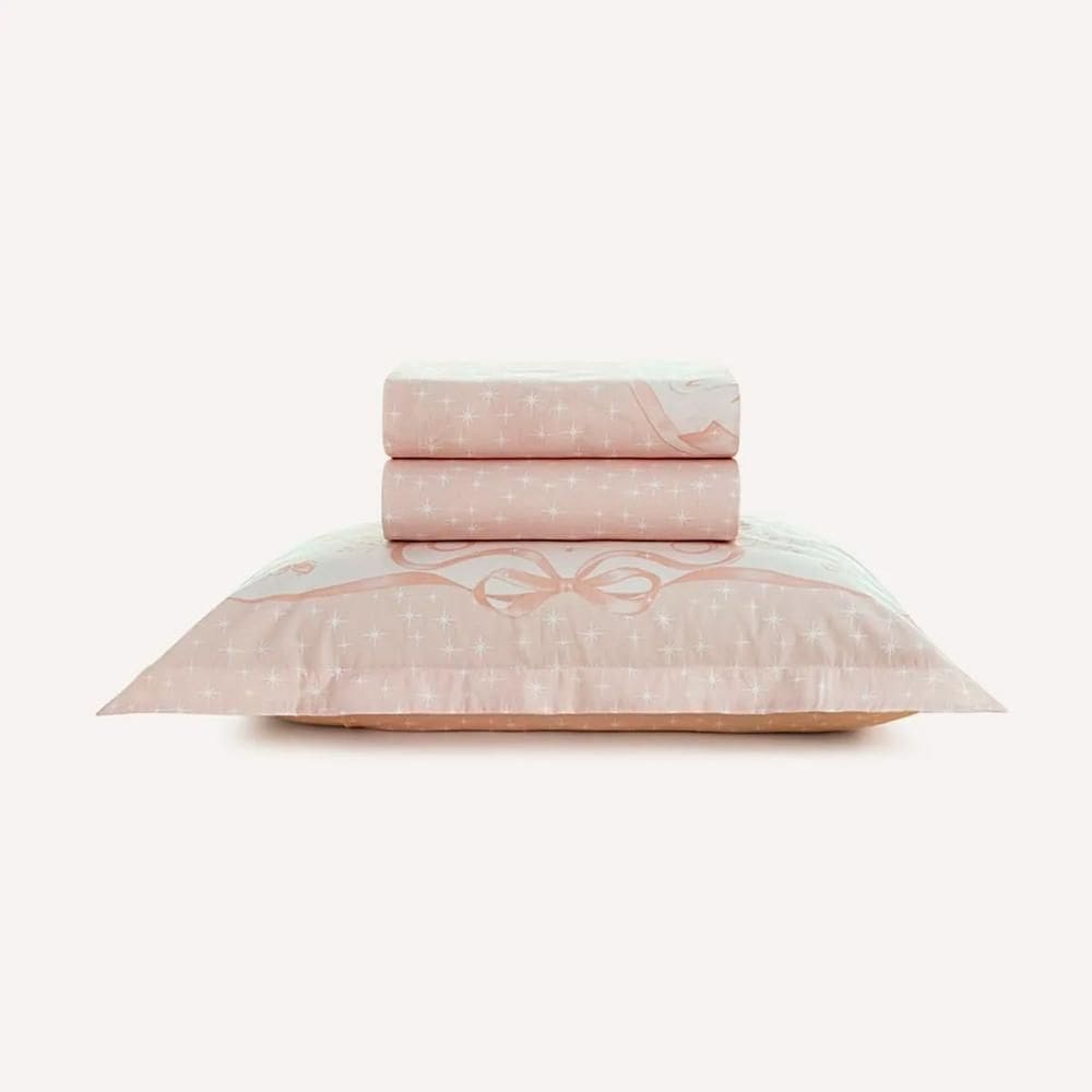 Jogo de Cama Infantil Solteiro Karsten 200 Fios 100% Algodão Encantada