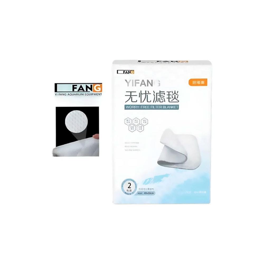 Manta Yifang Perlon Aquários Filtragem Mecânica 2 Unidades