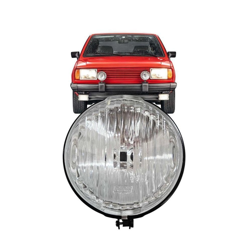 Farol Milha Universal Redondo Para Saveiro Surf Gt Gts Vidro