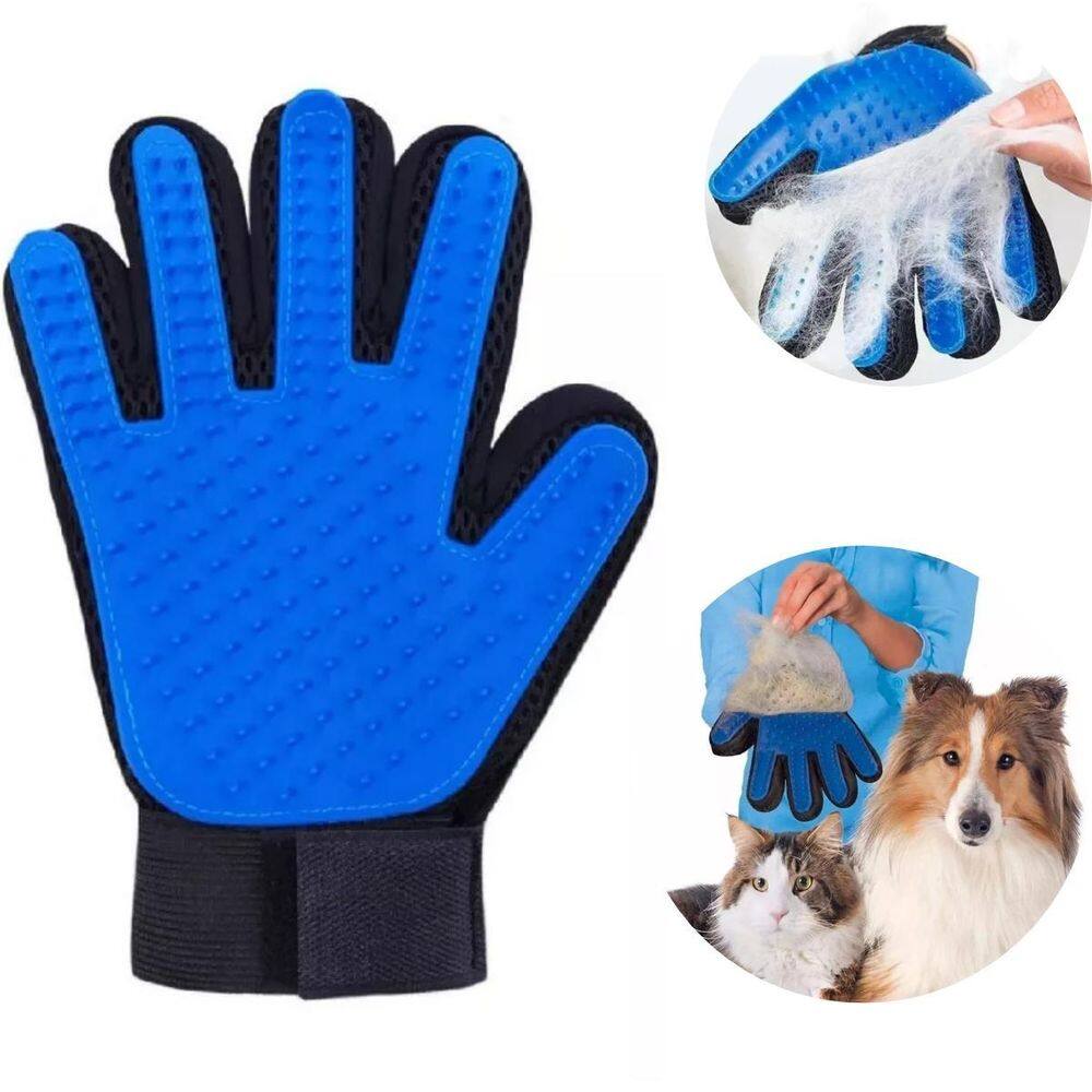 Luva Pet Escova Magnética Cuidado