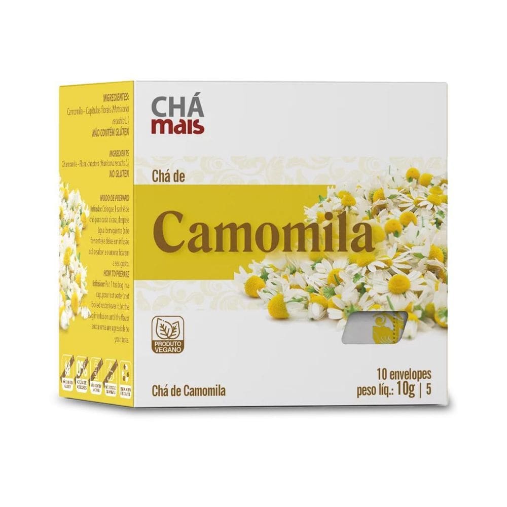 Chá Camomila Chámais 10 Sachês 10G