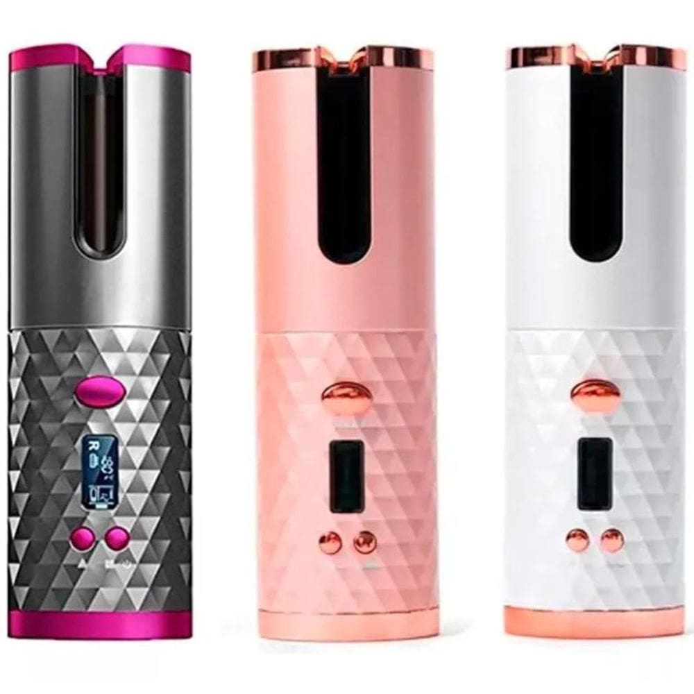 Modelador De Cachos Automático Portátil Usb Sem Fio Bivolt