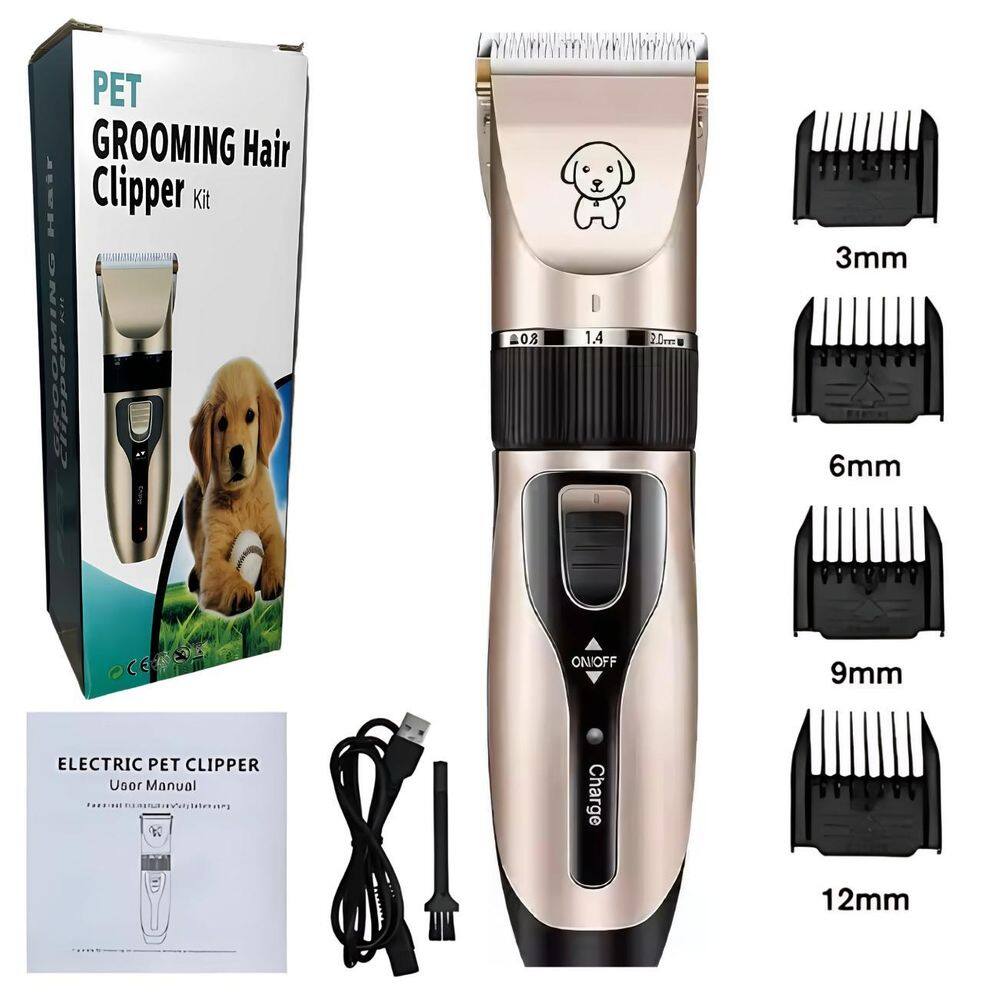 Máquina De Tosa Pet Com Pentes Ajustáveis