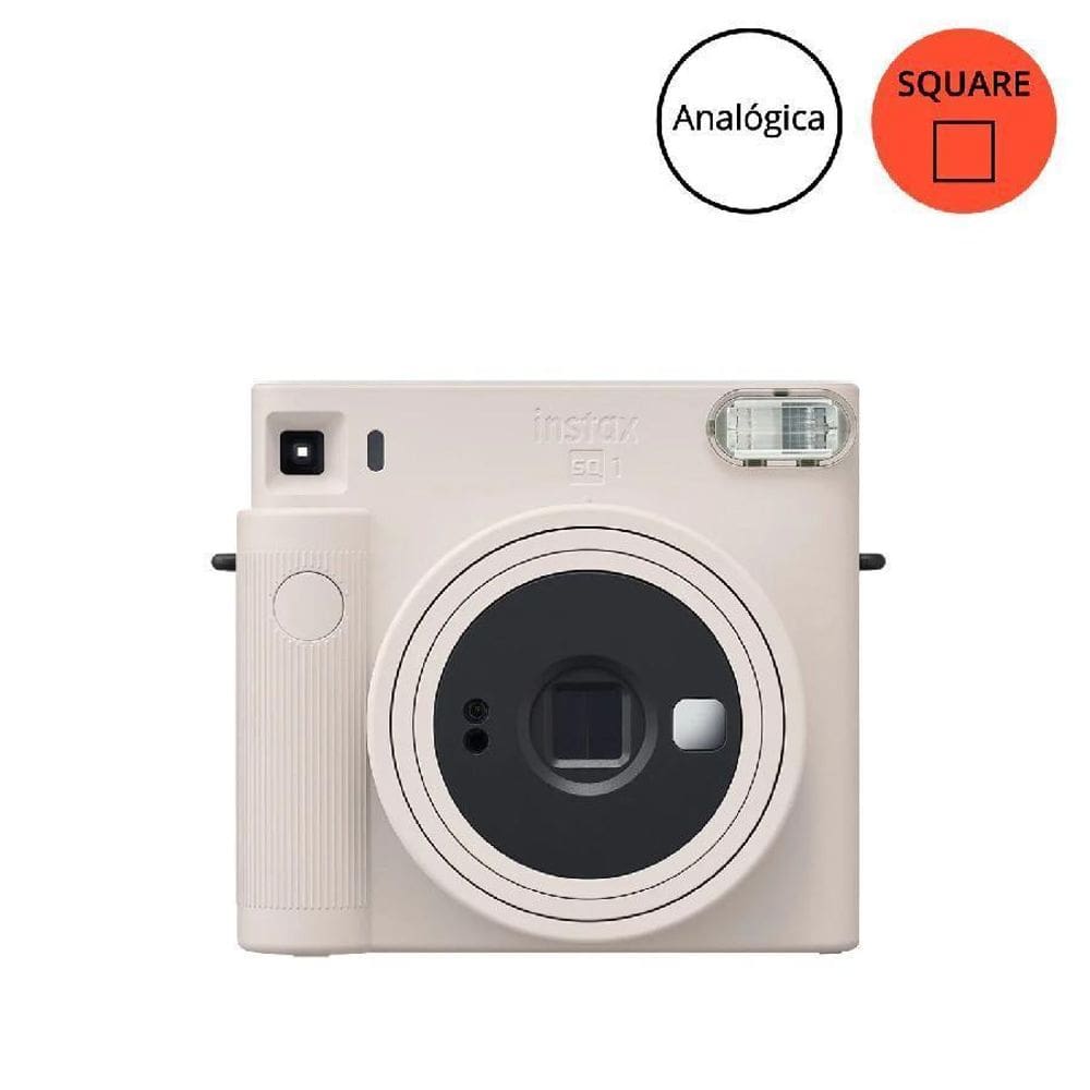 Câmera Instantânea Fujifilm Instax Square Sq1 Chalk White