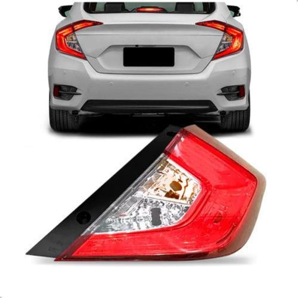 Lanterna Traseira Civic 2018 Canto Com Led Novo
