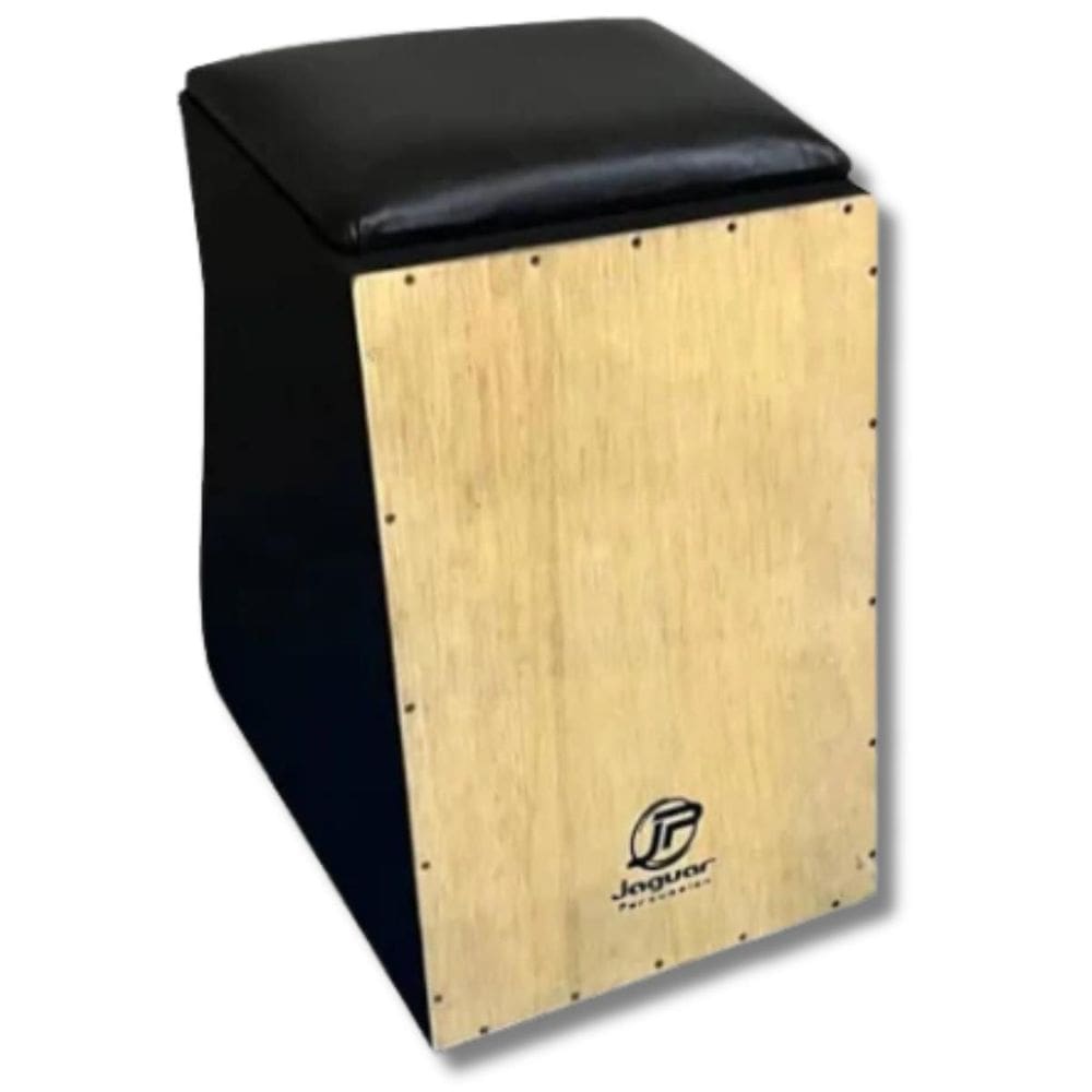 Cajon Elétrico 2 Microfones Kf Extreme Jaguar