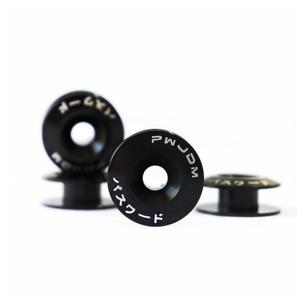 Anilhas Fixação - Prendedor Para-Choque Carro Rebaixado Lisa