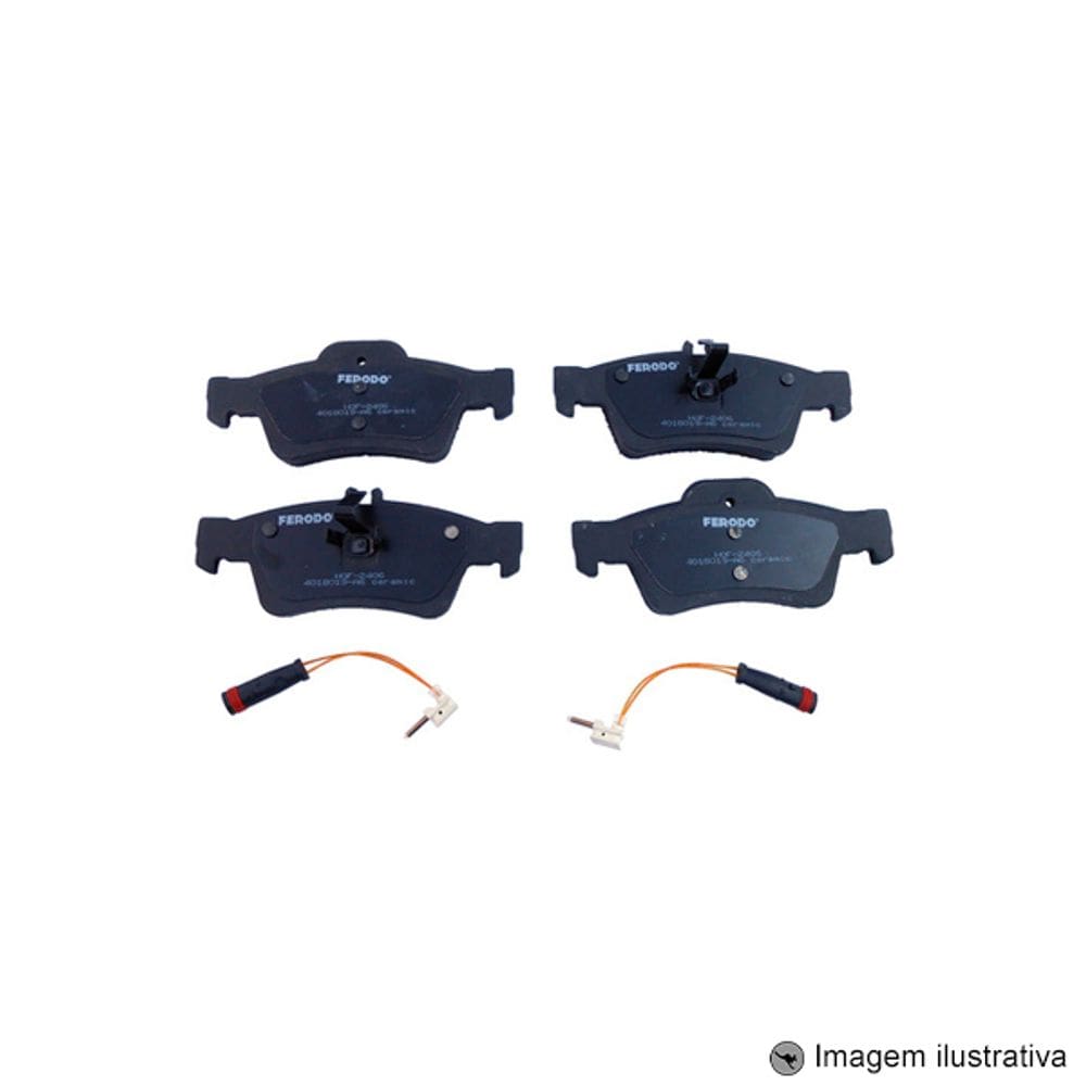 Pastilha de Freio Traseira Mercedes Benz Classes S ( W 221 ) S320 / S350 / S500 05 / ...