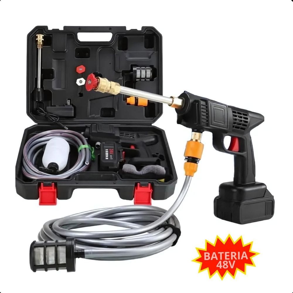 Lavadora Portátil Alta Pressão Para Jardim E Pisos